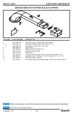 Предварительный просмотр 120 страницы Bandit INTIMIDATOR 19XPC Operating & Parts Manual