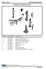 Предварительный просмотр 138 страницы Bandit INTIMIDATOR 19XPC Operating & Parts Manual