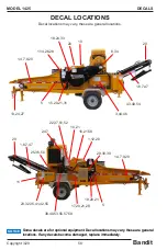 Предварительный просмотр 58 страницы Bandit The Beast 1425 Operating & Parts Manual