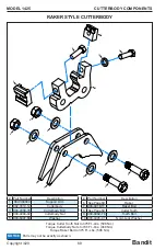 Предварительный просмотр 70 страницы Bandit The Beast 1425 Operating & Parts Manual