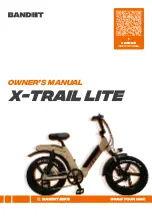 Bandit X-TRAIL LITE Owner'S Manual preview