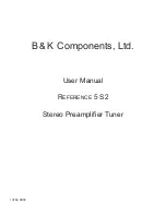 B&K 5 Series II User Manual preview
