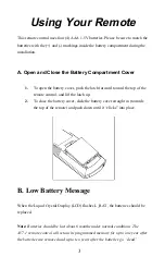 Preview for 5 page of B&K AV7.1 Operating Manual