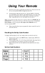 Preview for 13 page of B&K AV7.1 Operating Manual