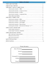 Preview for 3 page of B&K AVR 705 Quick Start Manual