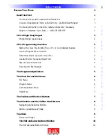 Preview for 3 page of B&K CK1.1 Programming Manual