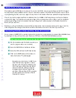 Preview for 28 page of B&K CK1.2 Programming Manual