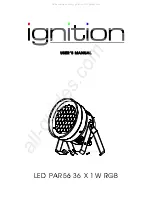 B&K Ignition LED PER56 User Manual предпросмотр