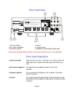 Preview for 6 page of B&K Reference 4430 Owner'S Manual