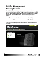 Предварительный просмотр 10 страницы BandLuxe D535U User Manual