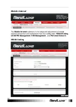 Preview for 35 page of BandLuxe E5812P Series User Manual