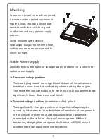 Preview for 7 page of BandLuxe K530S Installation Manual