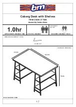 Предварительный просмотр 1 страницы B&M Coberg 377888 Assembly Instructions Manual