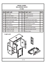 Предварительный просмотр 2 страницы B&M MILLBROOK 374186 Assembly Instruction Manual