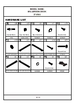 Предварительный просмотр 3 страницы B&M MILLBROOK 374186 Assembly Instruction Manual