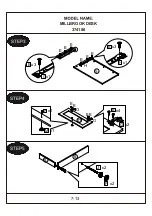 Предварительный просмотр 7 страницы B&M MILLBROOK 374186 Assembly Instruction Manual