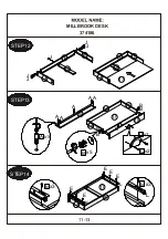 Предварительный просмотр 11 страницы B&M MILLBROOK 374186 Assembly Instruction Manual