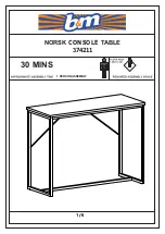 Предварительный просмотр 1 страницы B&M NORSK 374211 Manual