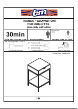 Предварительный просмотр 1 страницы B&M TROMSO 374196 Assembly Instruction Manual