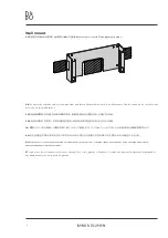 Preview for 18 page of b&o BEOSOUND THEATRE Assembly Manual