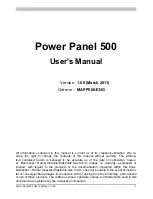 Предварительный просмотр 1 страницы B&R 5PP551.0573-00 User Manual