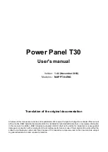 Предварительный просмотр 1 страницы B&R 6PPT30.043F-20B User Manual