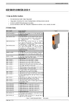 Preview for 1 page of B&R 8BVI0014HWD0.000-1 Datasheet