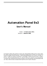 B&R MAAP9x3-ENG User Manual preview