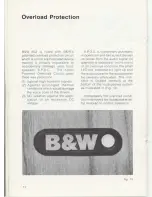 Предварительный просмотр 11 страницы B&W electronics 802 Instruction Manual