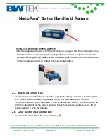 Предварительный просмотр 22 страницы B&W Tek NanoRam Quick Start Manual