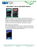 Предварительный просмотр 29 страницы B&W Tek NanoRam Quick Start Manual