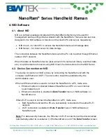 Предварительный просмотр 33 страницы B&W Tek NanoRam Quick Start Manual