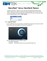 Предварительный просмотр 34 страницы B&W Tek NanoRam Quick Start Manual