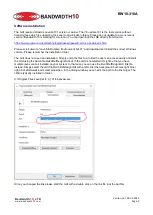 Preview for 4 page of Bandwidth10 BW10-310A Application Note