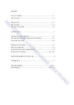 Предварительный просмотр 2 страницы Bang & Olufsen 19207548 Service Manual