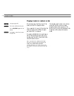 Предварительный просмотр 16 страницы Bang & Olufsen BeoCenter 2300 User Manual
