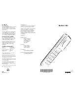 Предварительный просмотр 2 страницы Bang & Olufsen beocom 1401 User Manual