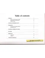 Preview for 8 page of Bang & Olufsen Beocord 3300 User Manual