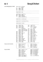 Preview for 21 page of Bang & Olufsen Beocord 4500 Service Manual