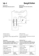 Предварительный просмотр 56 страницы Bang & Olufsen Beocord 4500 Service Manual