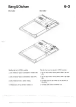 Предварительный просмотр 34 страницы Bang & Olufsen Beogram CD 5500 Service Manual