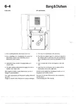 Предварительный просмотр 35 страницы Bang & Olufsen Beogram CD 5500 Service Manual