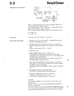 Preview for 36 page of Bang & Olufsen beogram cd x 5121 Service Manual