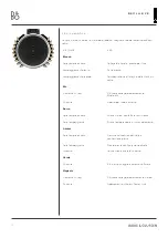 Предварительный просмотр 73 страницы Bang & Olufsen BEOLAB 28 User Manual