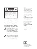 Предварительный просмотр 2 страницы Bang & Olufsen BeoLab 7-4 User Manual