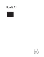 Preview for 1 page of Bang & Olufsen Beolit 12 User Manual