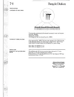 Предварительный просмотр 34 страницы Bang & Olufsen BeoMaster 1900 type 2903 Service Manual