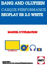 Предварительный просмотр 1 страницы Bang & Olufsen BEOPLAY E8 2.0 WHITE Quick Start Manual
