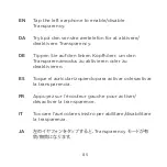 Предварительный просмотр 35 страницы Bang & Olufsen BEOPLAY E8 2.0 WHITE User Manual