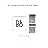 Предварительный просмотр 3 страницы Bang & Olufsen Beoplay EQ Quick Start Manual